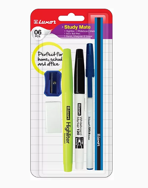 Luxor Study Mate  Value Pack Assorted  Buy in Multiples of 12 