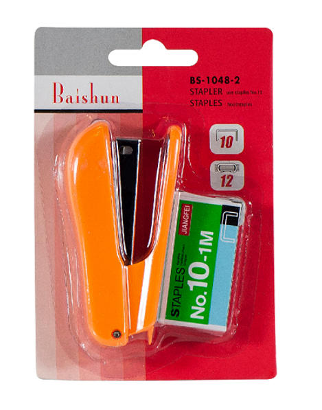 Stapler with 50 Staples No 10  Buy in Multiples of 12 