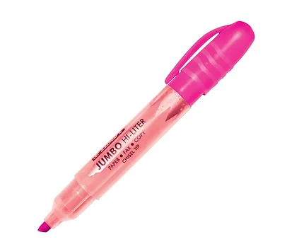 12 Jumbo Highlighters Pink   Buy in Multiples of 12 