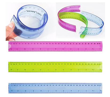 Flexible Ruler 30cm  Buy in Multiples of 12 