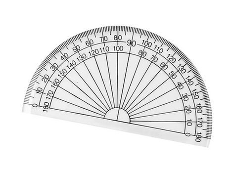 Protractor 180 degree  Buy in Multiples of 12 