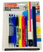 Luxor Big School Pack 11 Pcs  Complete Stationery Kit for Students
