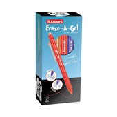 Luxor EraseAGel Pen 07mm  Pack of 12  Erasable Gel Pens