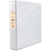 Bibbulmun Insert Binder A4 2D Ring 25mm White