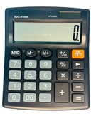 SDC810NR Office Desktop Calculator  10Digit Dual Power Solar  Battery Professional Display