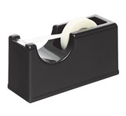 Black Tape Dispenser  Small Size  Fits 33m Tape  Office Use