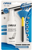 Opula Screen Cleaner Liquid Brush Cloth Cleaning Kit 3 in 1